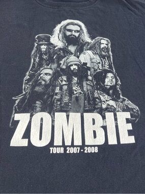 Zombie Tour 2007-2008 Graphic Tee - Black